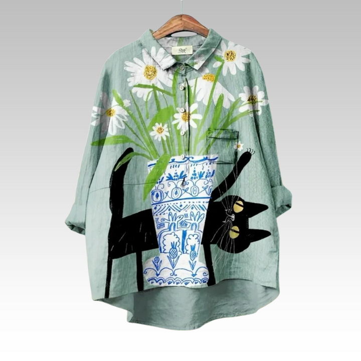 Thatsani - Camicette Classiche a Fiori