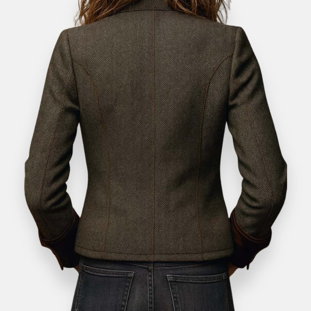 Gordi - Blazer Con Maniche Lunghe e Rifiniture In Velluto