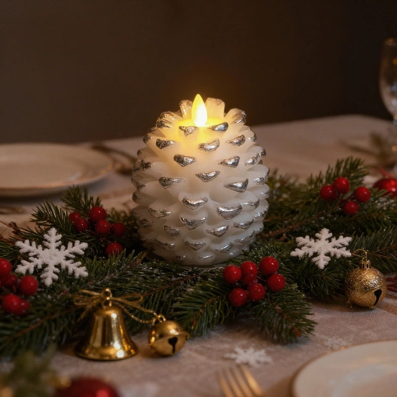 ForestFlame - Candela Senza Fiamma Mood Pine Cone