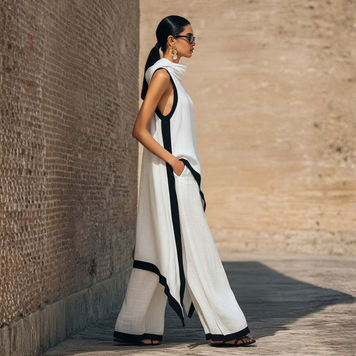 Mariane - Elegante Completo in Lino