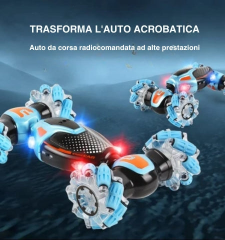 GyroRacer - Auto Telecomandata Acrobatica Controllata Con Sensore Di Movimento