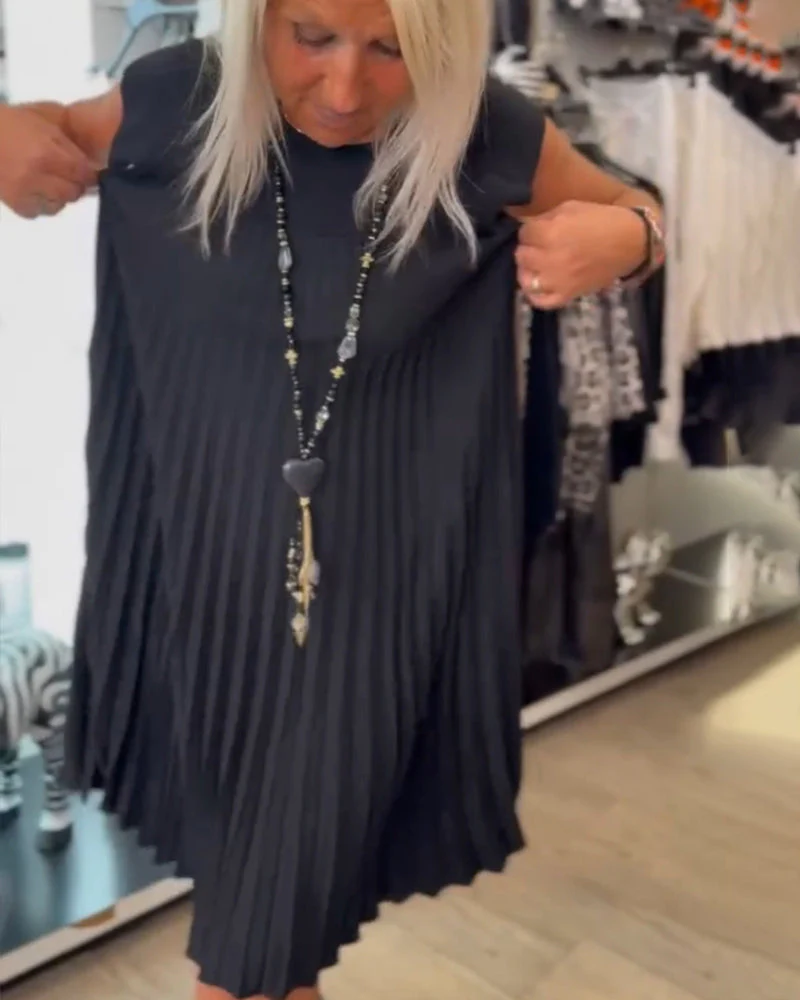 Shihua - Abito Plissettato Alla Moda