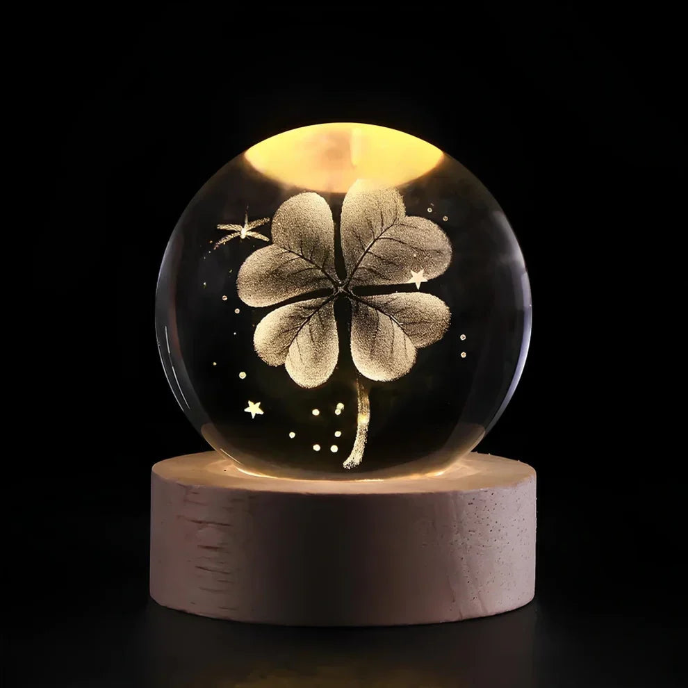 Glow Sphere – Lampada A Sfera Di Cristallo Luminosa