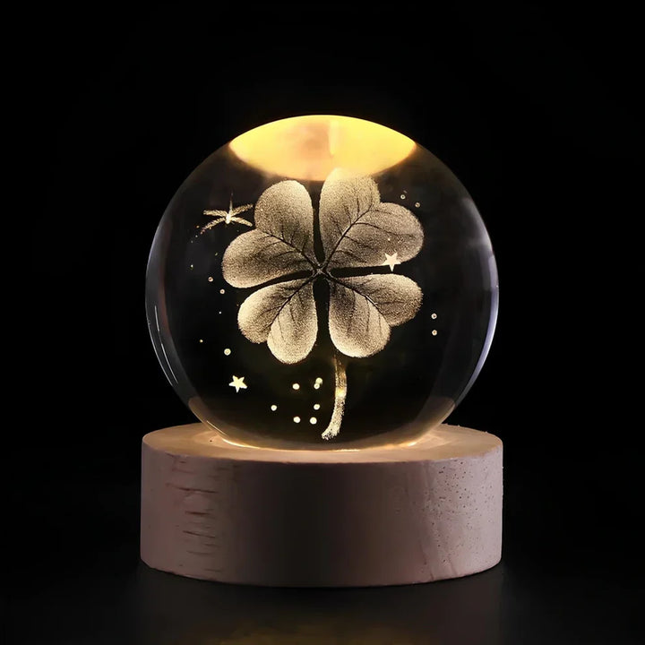 Glow Sphere – Lampada A Sfera Di Cristallo Luminosa