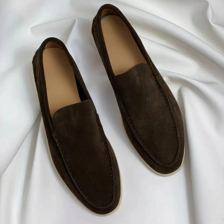 Gebhard - Elegante Mocassino in Pelle Scamosciata