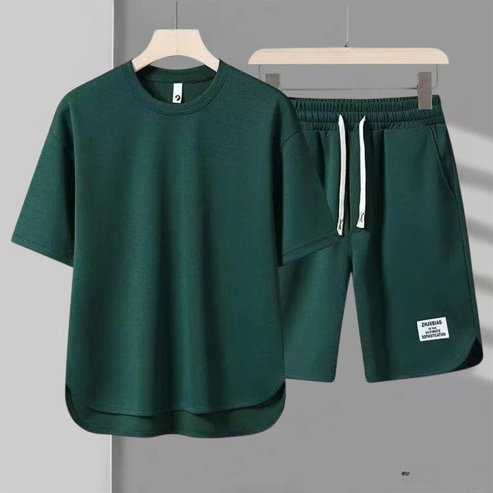 Garry - Settato Casuale A Maniche Corte In Due Pezzi