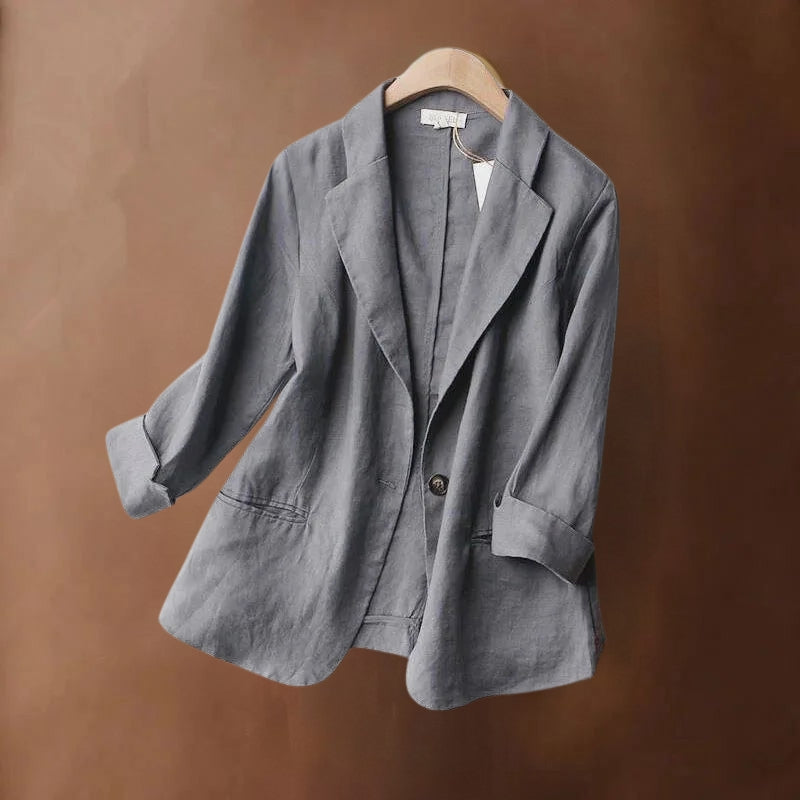 Mavis - Elegante Blazer In Lino