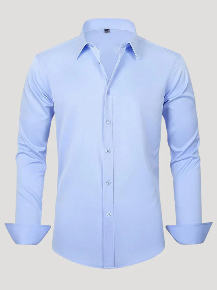 Bordon - Camicia Elasticizzata Non Stirabile Con Bottoni