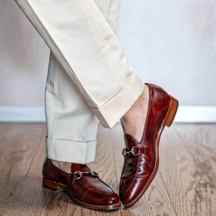 Ravid - Scarpe in Pelle Con Dettaglio Fibbia
