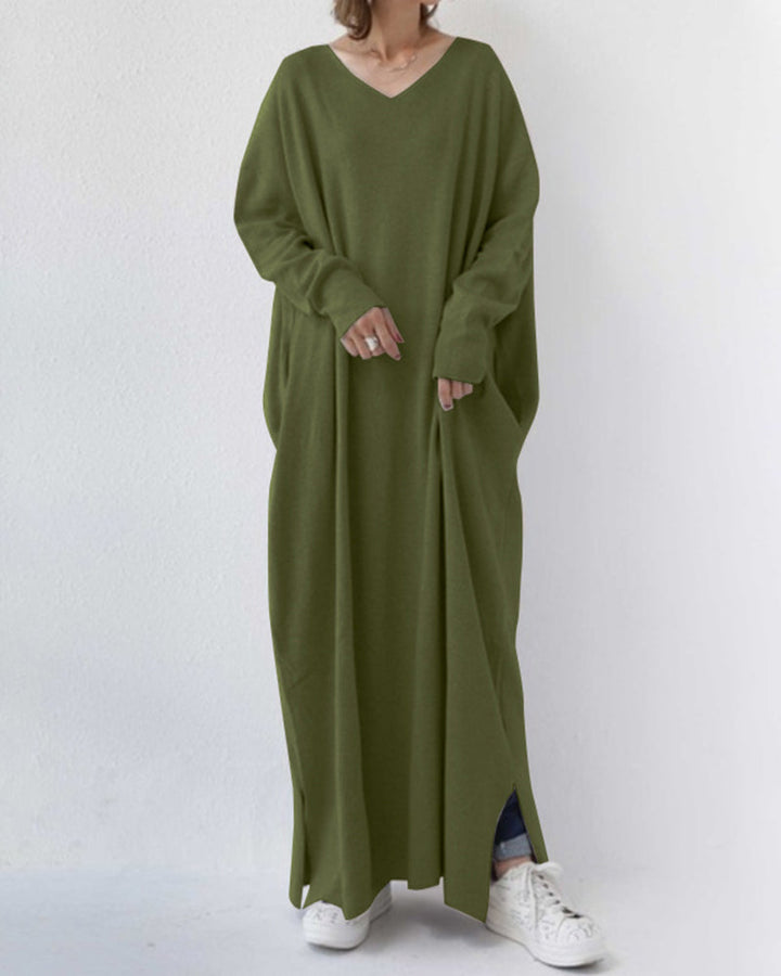 Bonita - Abito Alla Moda Con Maniche Lunghe e Scollo a V