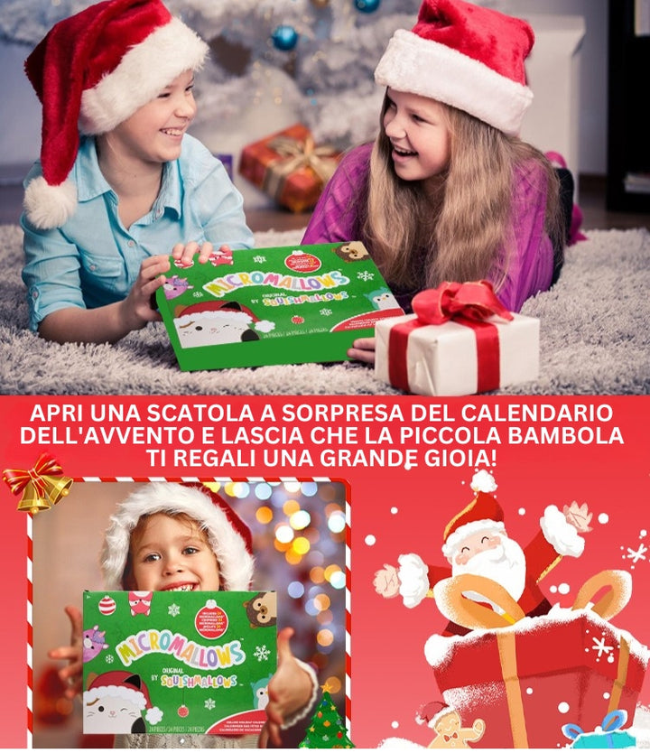 FestiveFuzzies - Calendario Dell'Avvento Natalizio Con Peluche