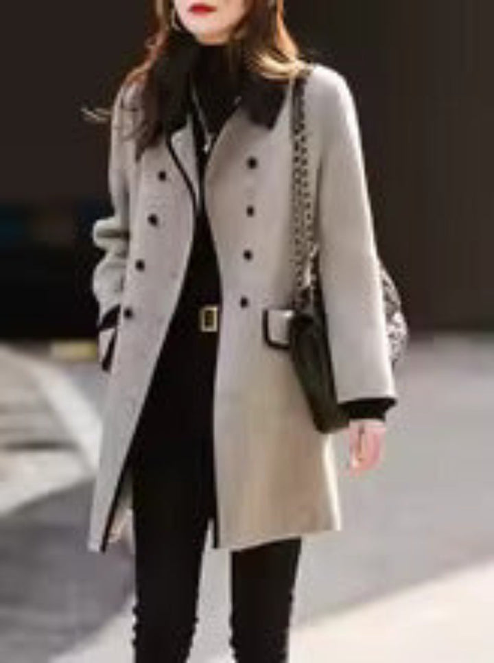 Giullia - Elegante Cappotto Lungo In Lana
