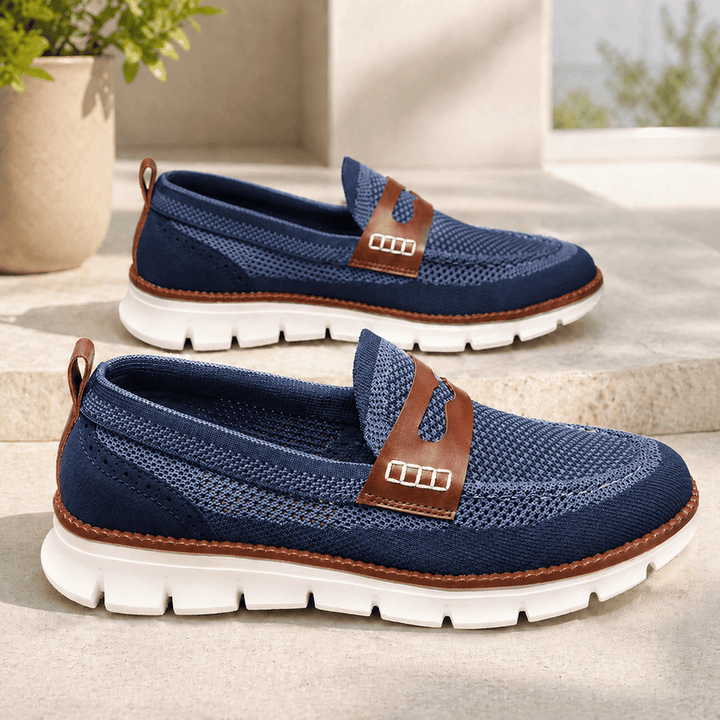 Ailan - Scarpe Slip on in Maglia