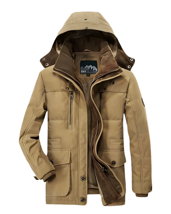 Aziel - Giacca Invernale Imbottita Con Tasche Multiplo
