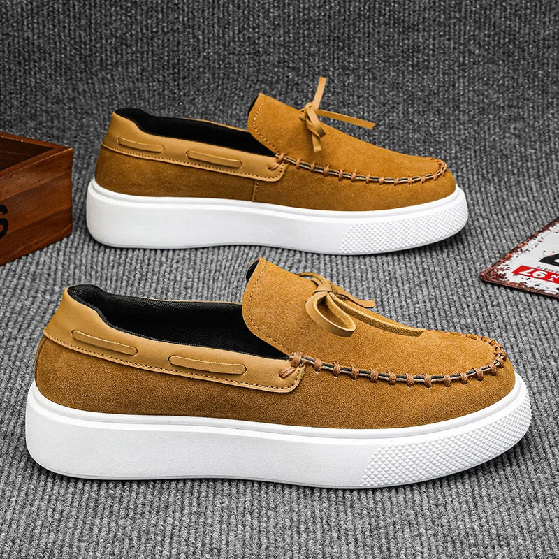 Lewas - Eleganti Scarpe in Pelle Scamosciata