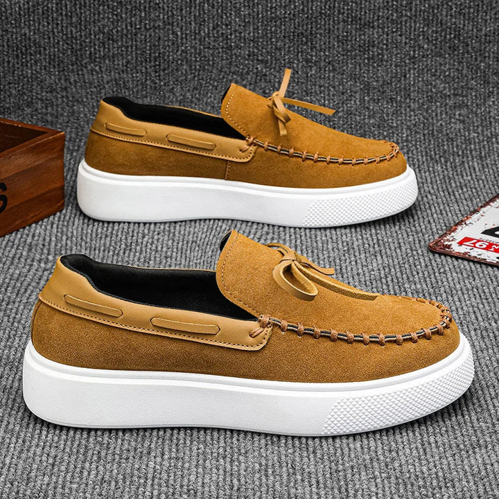 Lewas - Eleganti Scarpe in Pelle Scamosciata