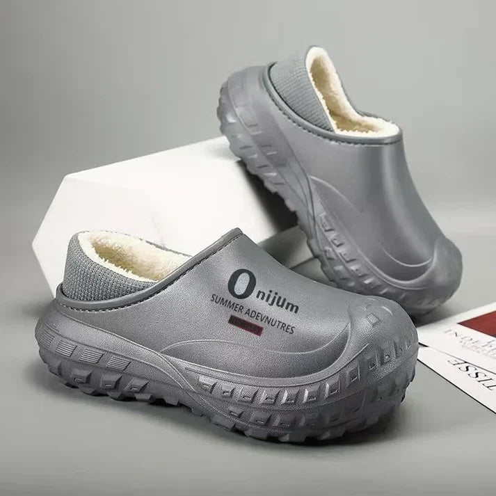Alvydas - Pantofole Invernali Impermeabili in Peluche