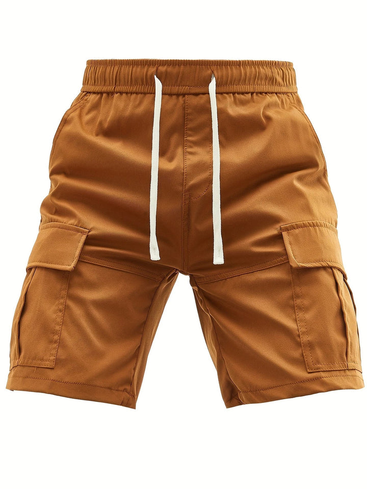Lewand - Eleganti Pantaloncini Cargo Dalla Vestibilità Morbida Con Tasche Laterali