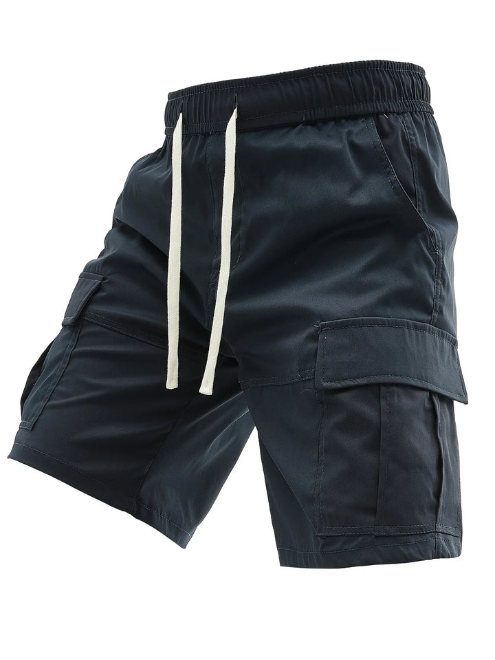 Lewand - Eleganti Pantaloncini Cargo Dalla Vestibilità Morbida Con Tasche Laterali