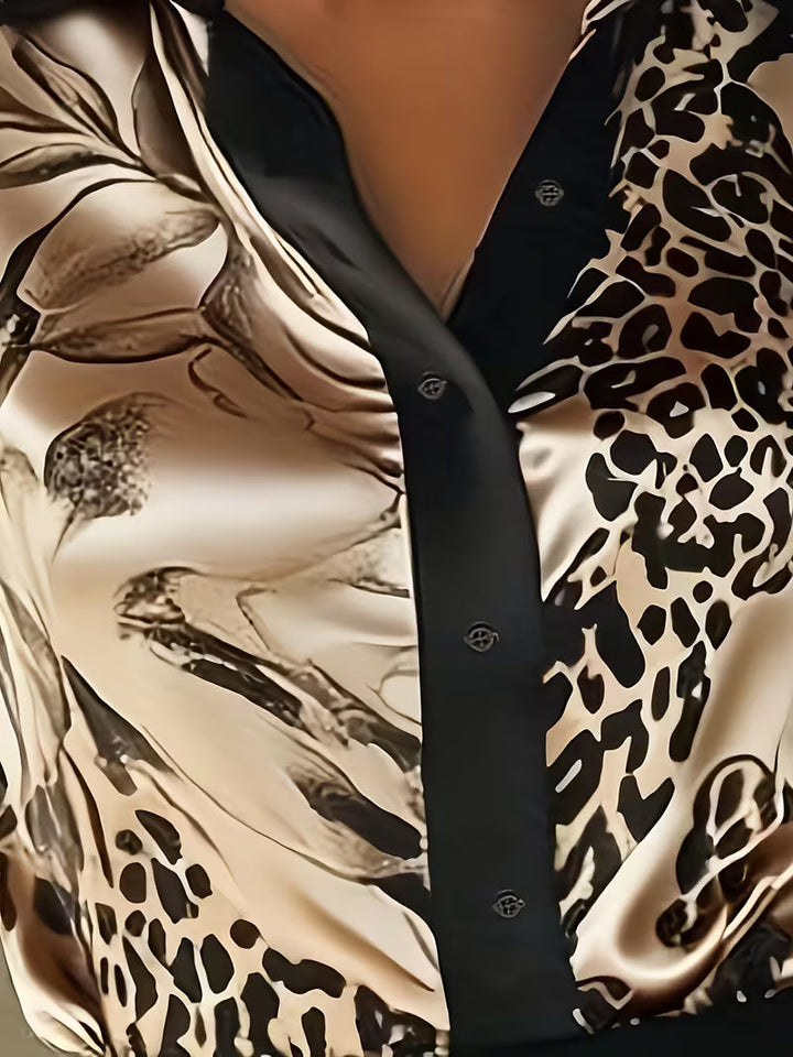 Nephthys - Camicia a Maniche lunghe con Bottoni