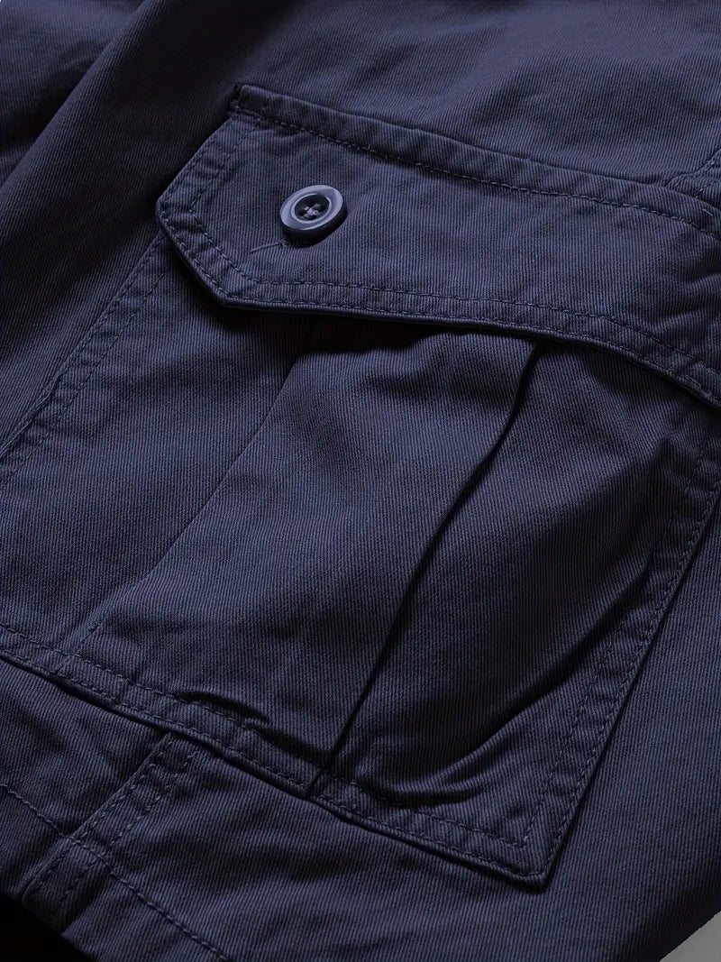 Mauro - Pantaloncini Eleganti Con Tasche Multipli