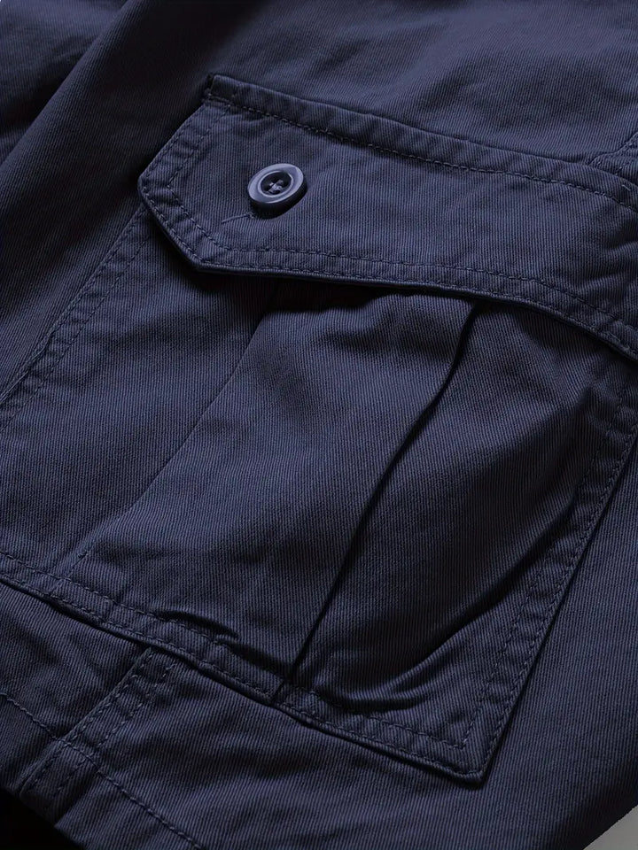 Mauro - Pantaloncini Eleganti Con Tasche Multipli
