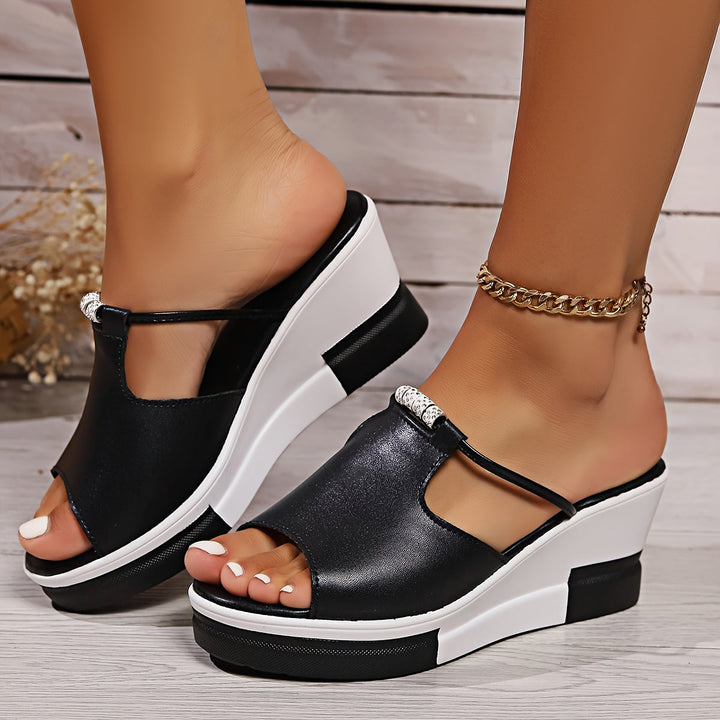 Ronya – Comodi Sandali Con Zeppa