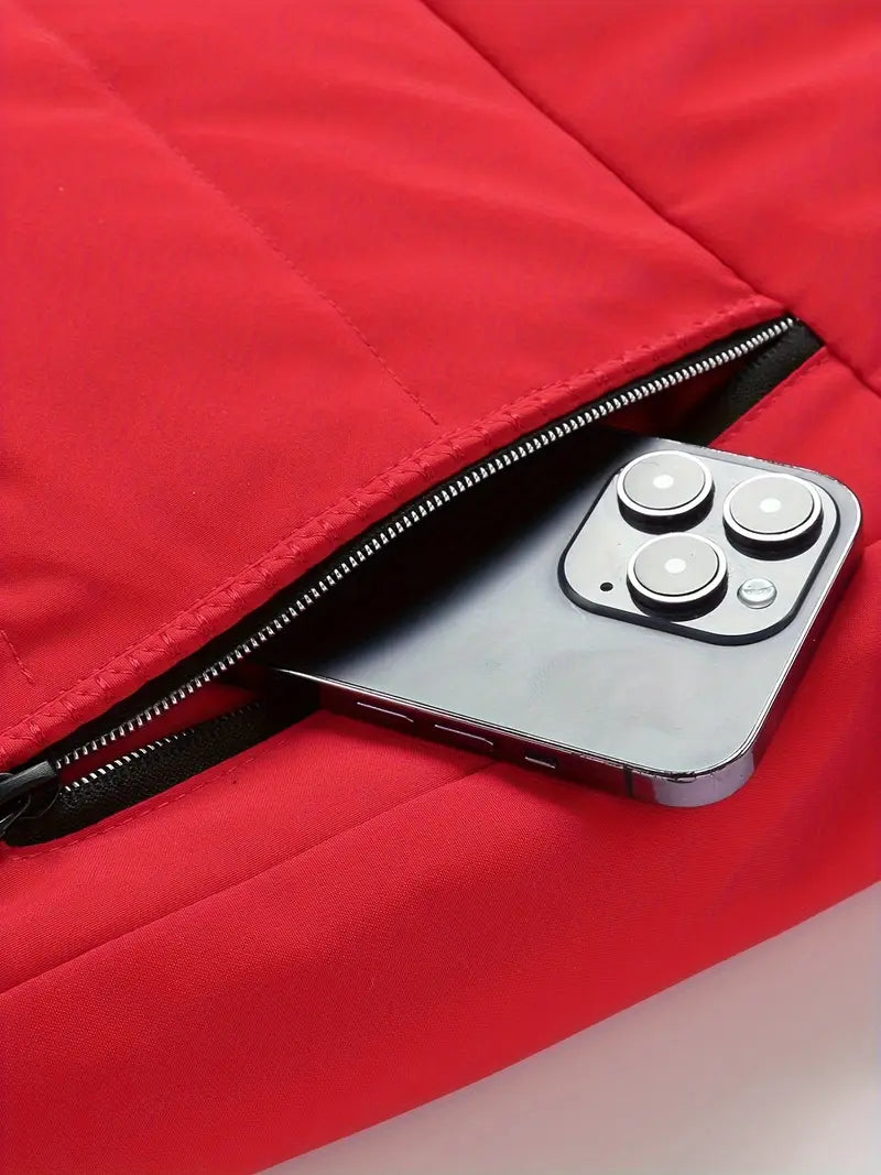 Bavuma - Giacca Casual in Poliestere Con Cerniera