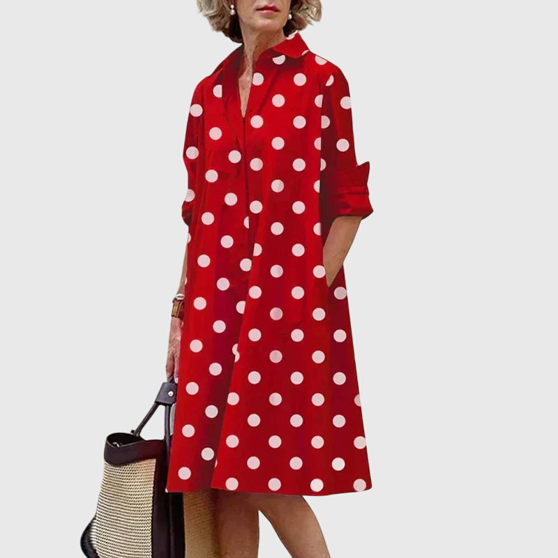 Oshadi - Elegante Miniabito Con Tasche