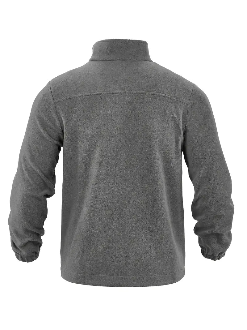 Barron - Giacca Casual In Pile Con Zip e Tasca