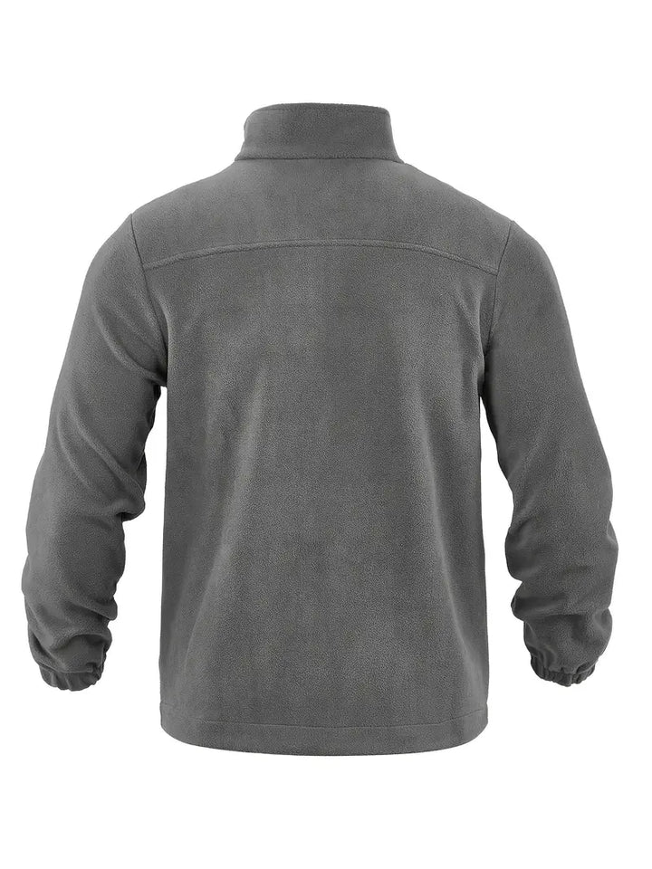 Barron - Giacca Casual In Pile Con Zip e Tasca