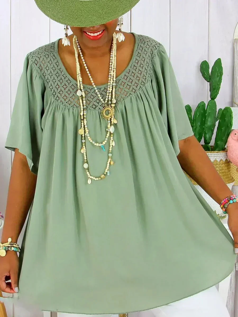 Silvana - Panno Estivo Con Manica Corta