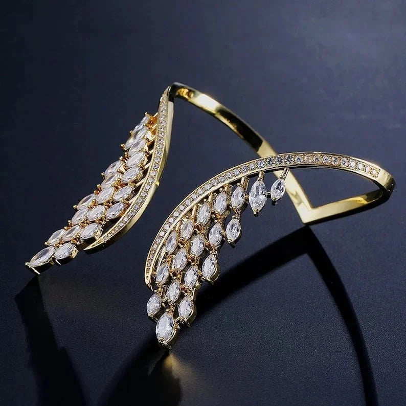 Evita - Bracciale e Anello con ali d'angelo