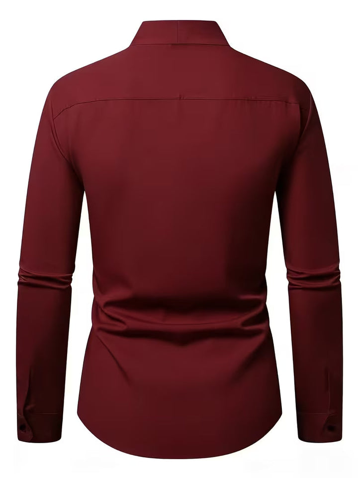 Abnar - Camicia a Maniche Lunghe Con Bottoni