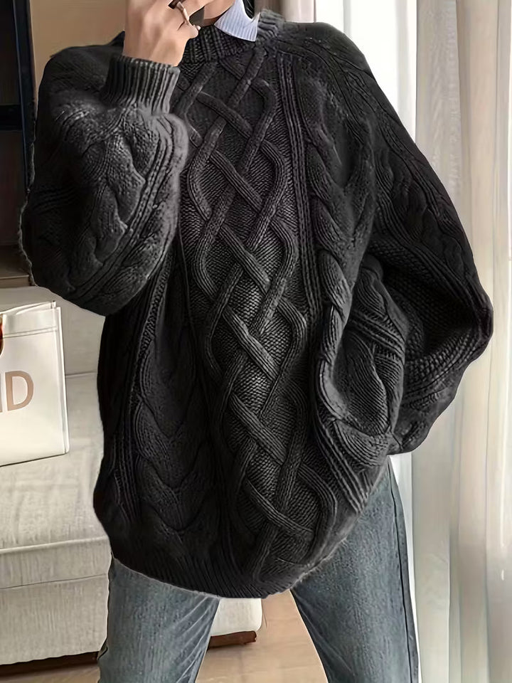 Elayra - Maglione Casual Dalla Vestibilità Ampia