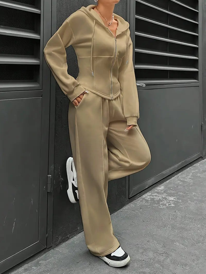 Nanci - Set Informale a Due Pezzi Con Maniche Lunghe