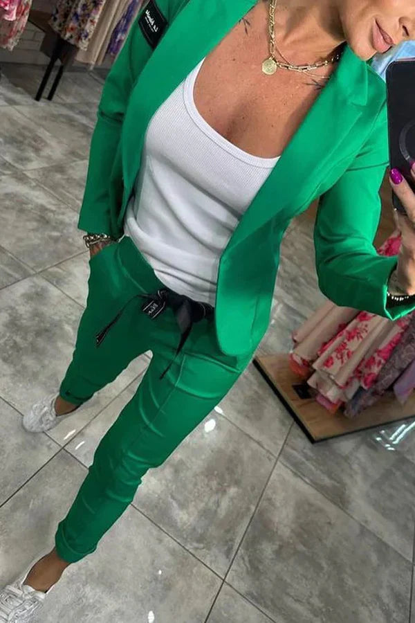 Kseniya - Elegante Set Di Blazer E Pantaloni