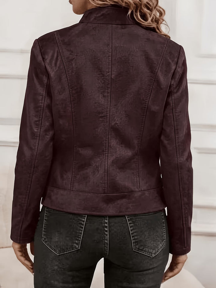 Amina - Long Sleeve Zip-Up Jacket