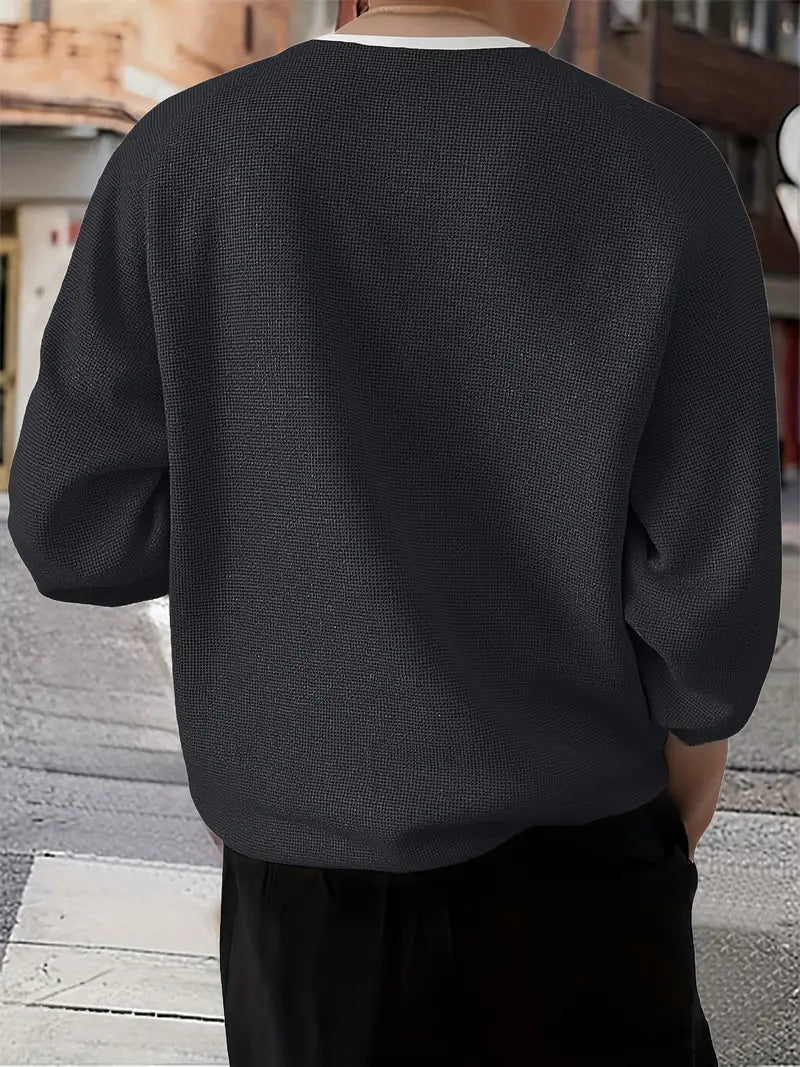 Brogan - Camicia Henley a Maniche Lunghe Dalla Vestibilità Comoda