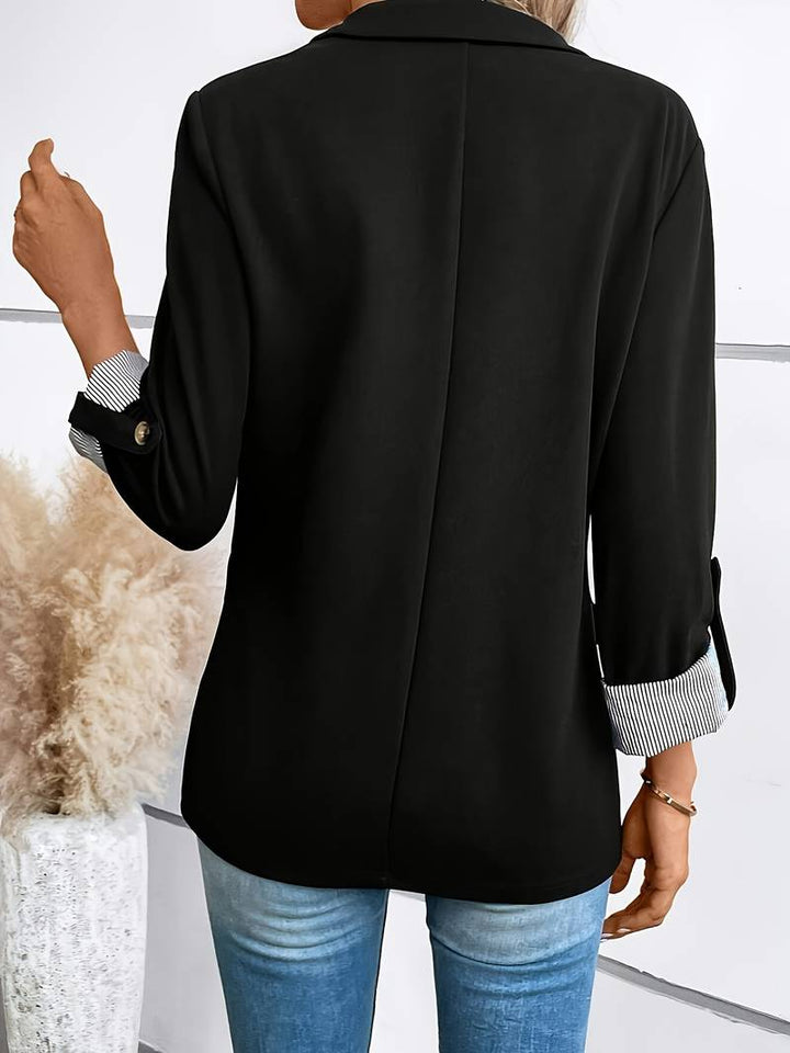 Galiah - Elegante Blazer Doppiopetto Con Collo Con Revers