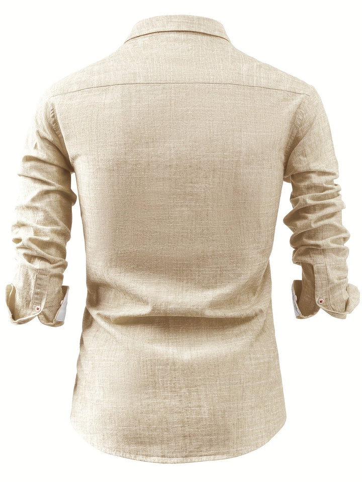 Nolan - Camicia a Maniche Lunghe Con Bottoni