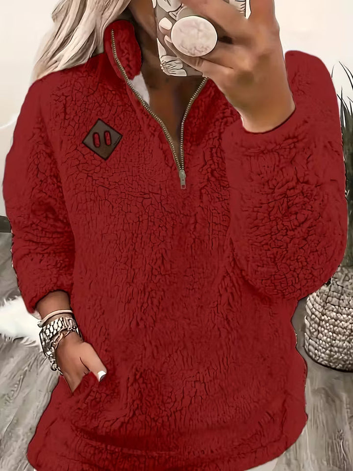 Humera - Elegante Giacca Con Zzip e Maniche Lunghe