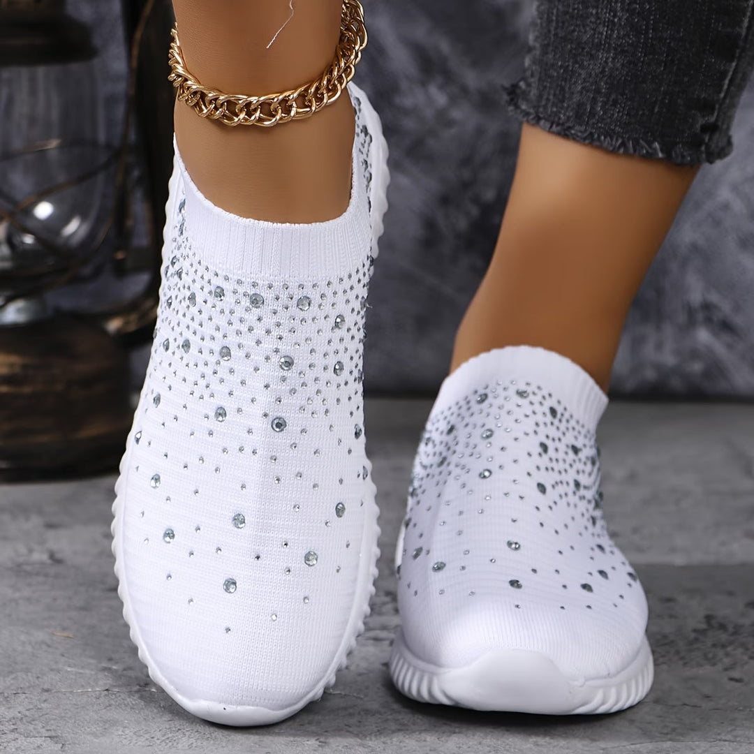 Elizaa - Comoda Sneaker Con Strass