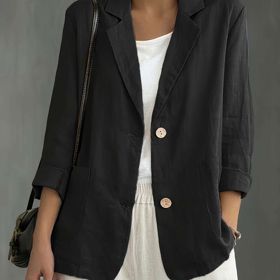 Jayde - Elegante Blazer in Cotone