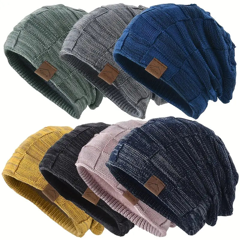 FrostFlex - Versatile Cappello Invernale Lavorato a Maglia