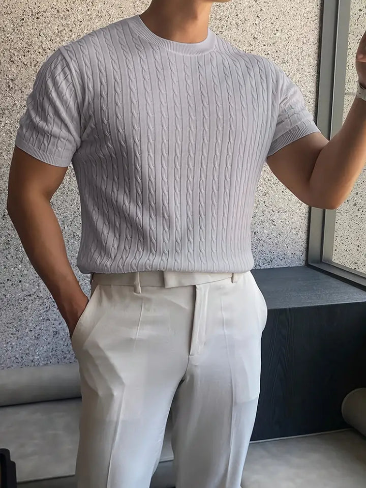 Kiril - Elegante Maglione Lavorato A Maglia