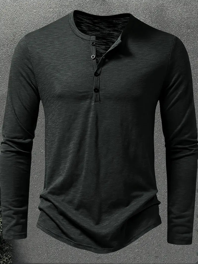 Zekeriya - Camicia a Maniche Lunghe con Bottoni