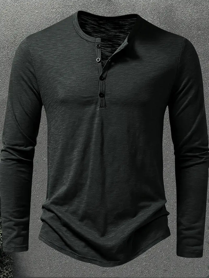 Zekeriya - Camicia a Maniche Lunghe con Bottoni