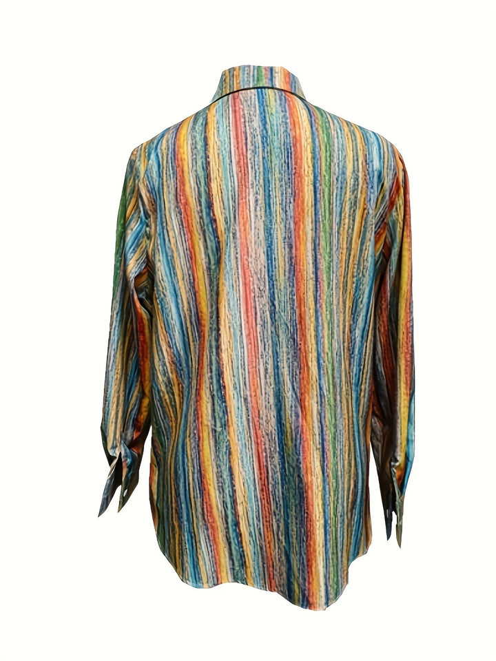 Chamique - Camicia a Maniche Lunghe Con Bottoni
