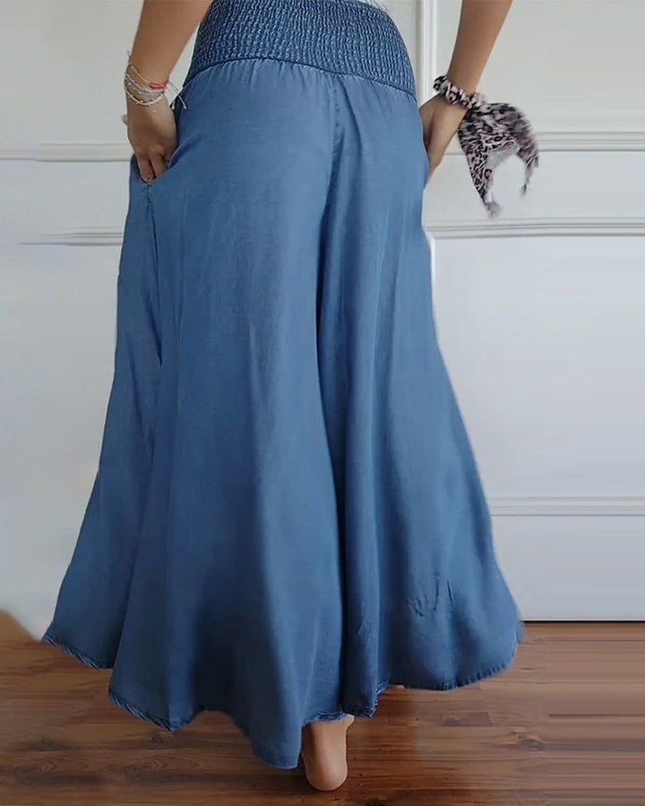 Ignacia - Pantalone Confortevole Con Vita Elastica